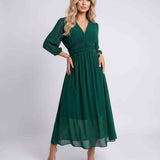 Vestido Midi Veloura