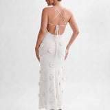 Vestido Midi Rosette