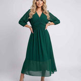 Vestido Midi Veloura