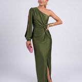 Vestido Midi Veloura