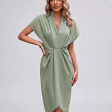 Vestido Midi Veloura