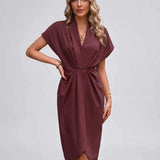 Vestido Midi Veloura