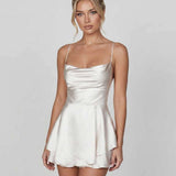 Vestido Mini de Satén