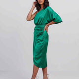 Vestido Midi Veloura