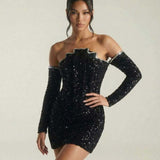 Vestido Mini Celeste