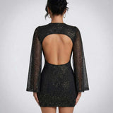 Vestido Mini Celeste