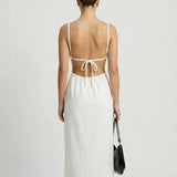 Vestido Midi Celeste