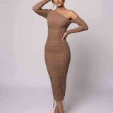 Vestido Midi Veloura