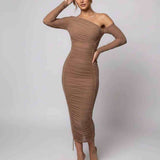 Vestido Midi Veloura