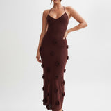 Vestido Midi Rosette