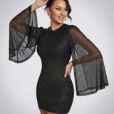 Vestido Mini Celeste