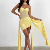 Vestido Mini Veloura