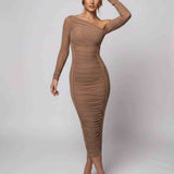 Vestido Midi Veloura