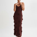 Vestido Midi Rosette