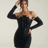 Vestido Mini Celeste