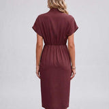 Vestido Midi Veloura