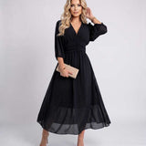 Vestido Midi Veloura