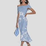Vestido Midi Veloura