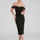 Vestido Midi Celeste