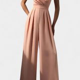 Mono Sexy Romily con Tirantes y Pierna Ancha Elegante