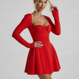 Vestido Mini Escarlata