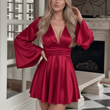 Vestido Mini Escarlata