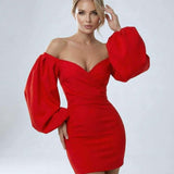 Vestido Mini Escarlata