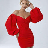 Vestido Mini Escarlata