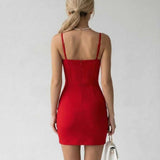 Vestido Mini Escarlata