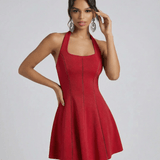 Vestido Mini Escarlata