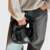 Bolso Satchel Mini Woven Sage