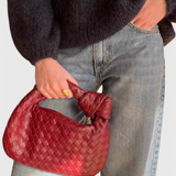 Bolso Satchel Mini Woven Sage