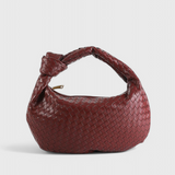 Bolso de Hombro Tejido Mediano Sage