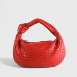 Bolso de Hombro Tejido Mediano Sage