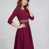 Vestido Midi Veloura