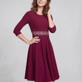 Vestido Midi Veloura