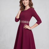 Vestido Midi Veloura