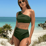 Bañador Verde de Dos Piezas