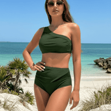 Bañador Verde de Dos Piezas