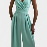 Mono Sexy Romily con Tirantes y Pierna Ancha Elegante
