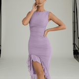 Vestido Midi Violeta