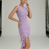 Vestido Midi Violeta