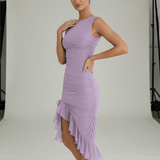 Vestido Midi Violeta