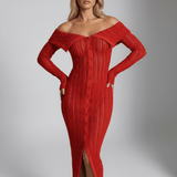 Vestido Midi Virelle